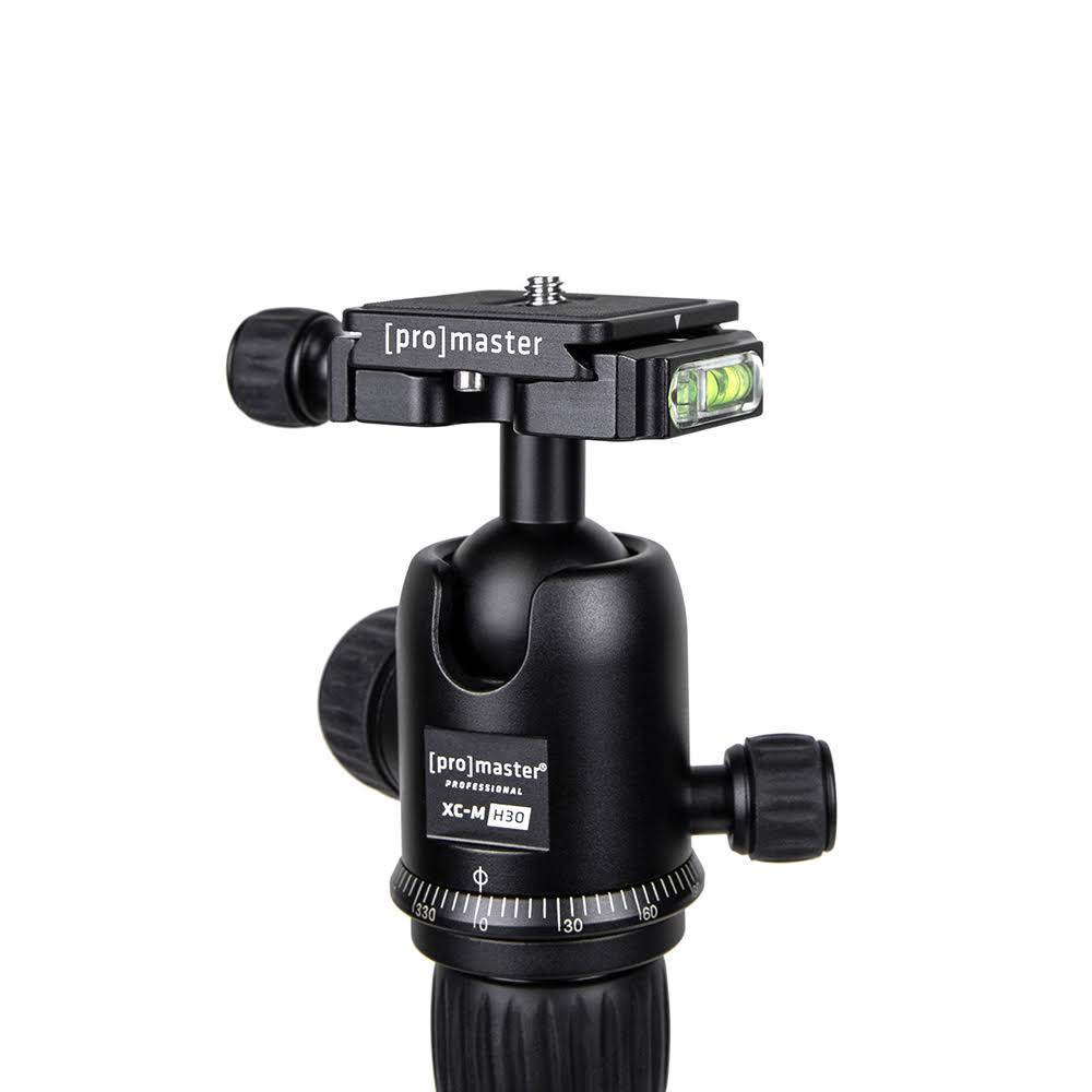 Black Professional Tripod Kit with Head Z9998