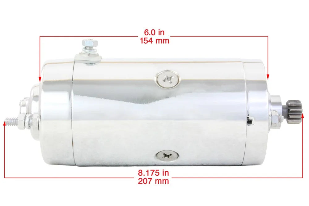 Chrome Starter for Harley Flh Electra Glide 1200 1340 E486