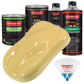 Yellow Quart Kit Low VOC Urethane Basecoat Car Auto Paint Kit X568519