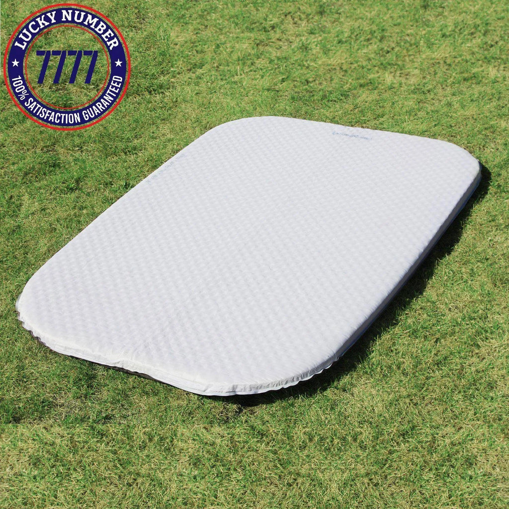 Deluxe Double Self-Inflating Camping Pad, 3 Inches Thick G7556
