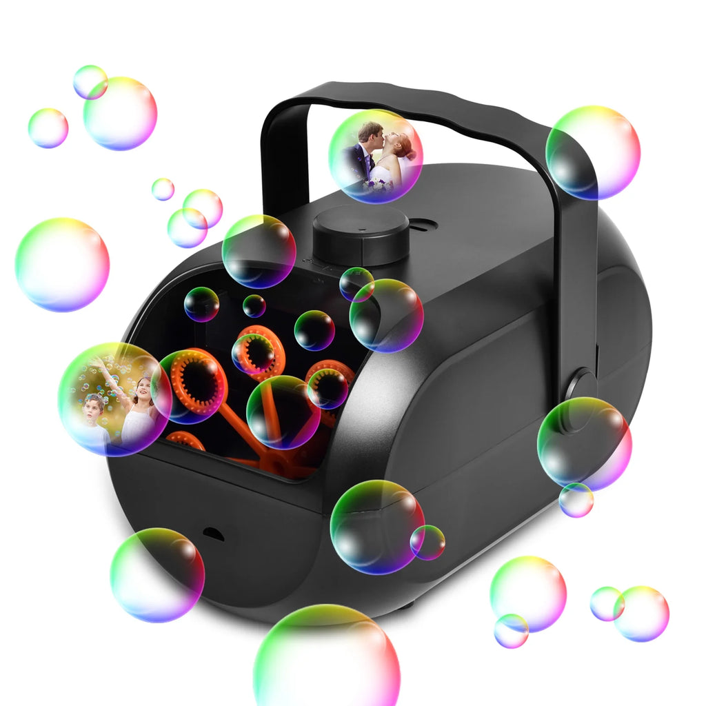 Portable Rechargeable Bubble Machine X40291