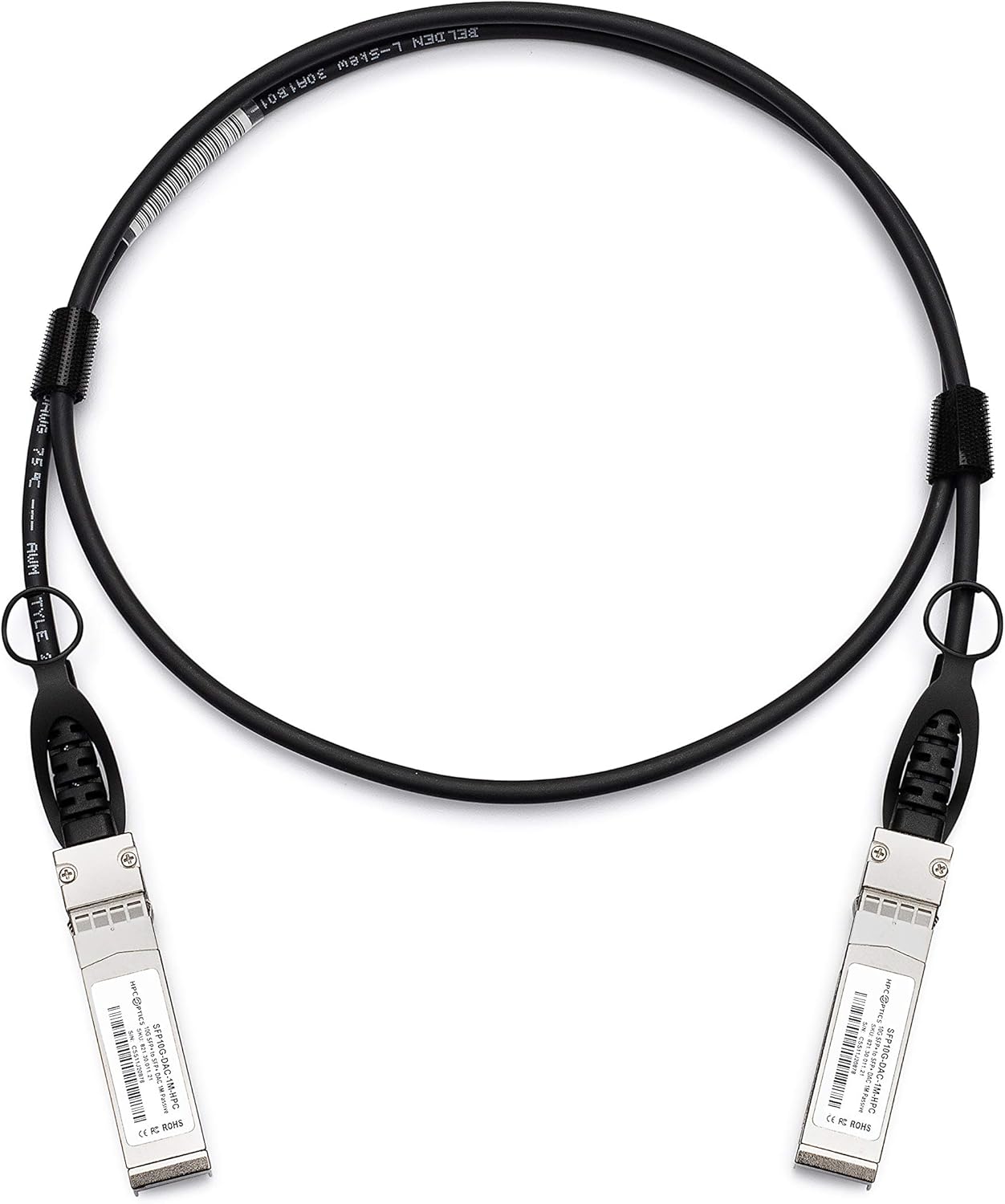 SFP+ to SFP+ Twinax Cable 10G CU Passive 0.5M Pack of 2 T591163