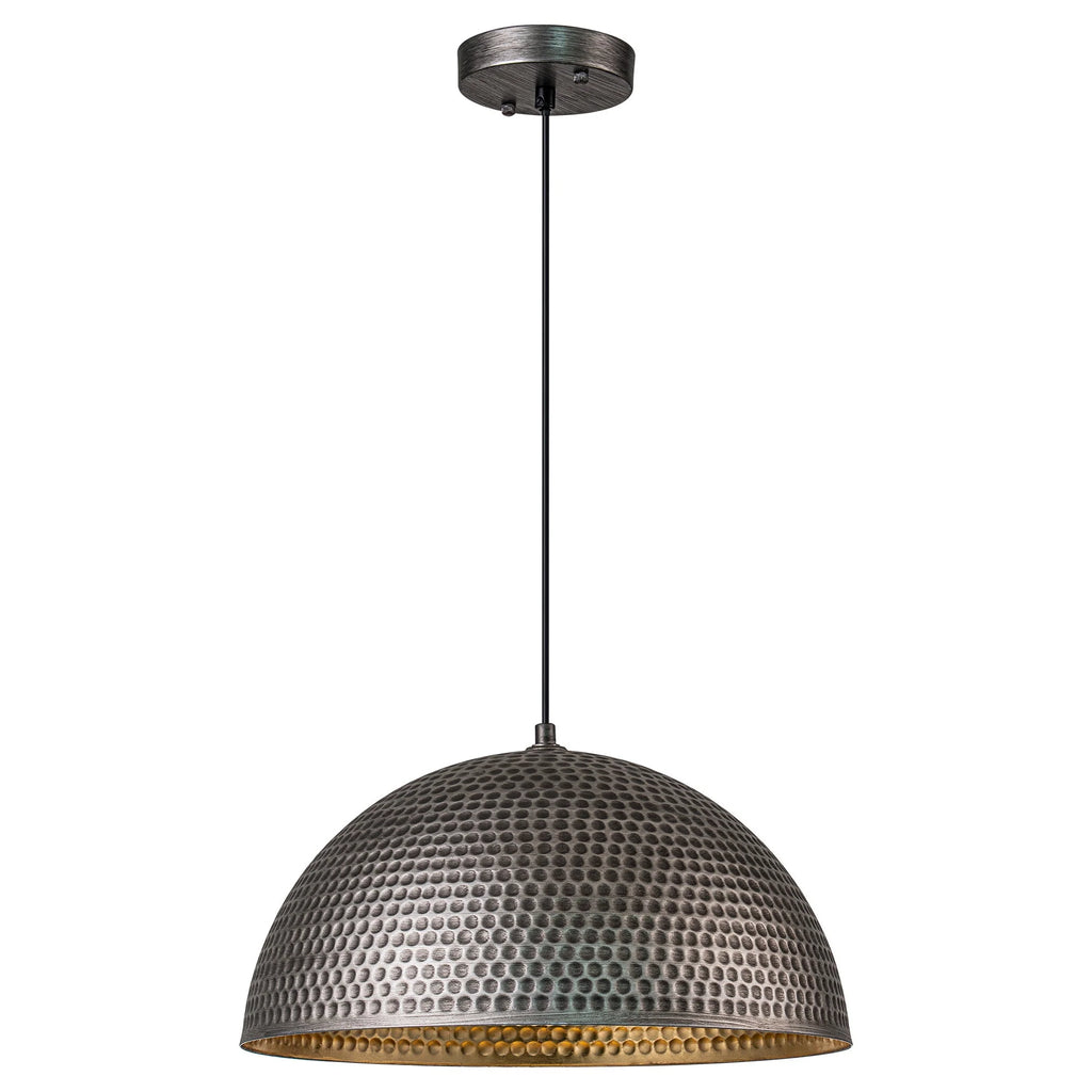 Hammered Antique Dome Industrial Pendant M288177