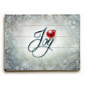 Decorative Wood Sign Christmas Joy, 14 inch x 20 inch, Planked Wood U6627