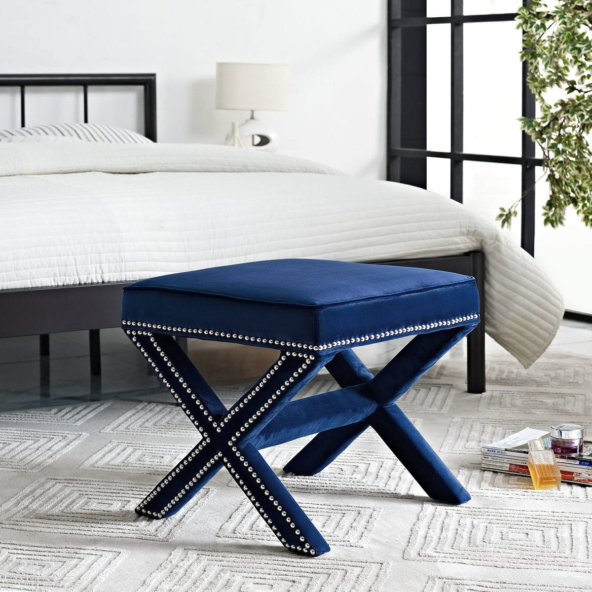 Ivory Rivet Bench Y2181