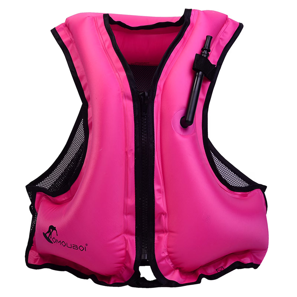 Inflatable Life Jacket for Snorkeling and Water Sports B548388