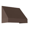 4.375 ft Fixed Awning Acrylic Fabric, Brown P70792