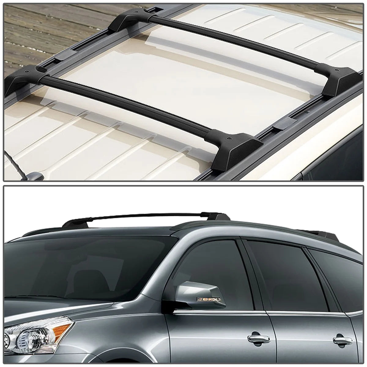 Aluminum Roof Rail Cross Bar Cargo Carrier B68437