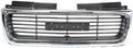 Chrome Shell Grille Assembly with Painted Silver/Gray Insert for GMC Jimmy 1998-2001 K216