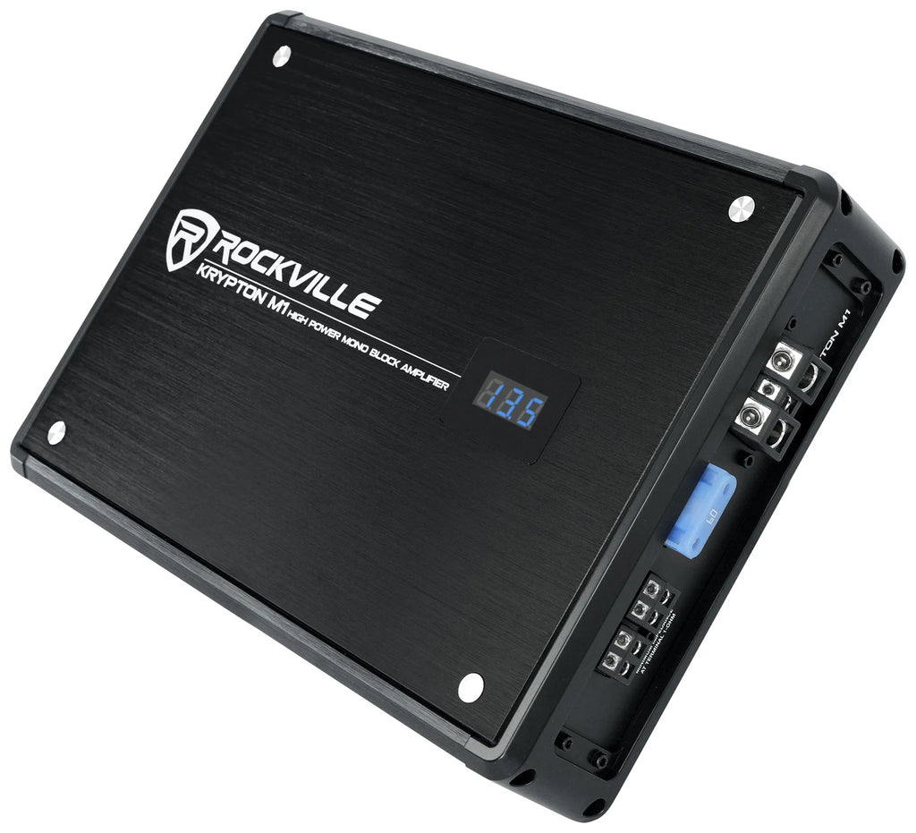 12" 1500 Watt Subwoofers Mono Amplifier Sealed Sub Box C89041