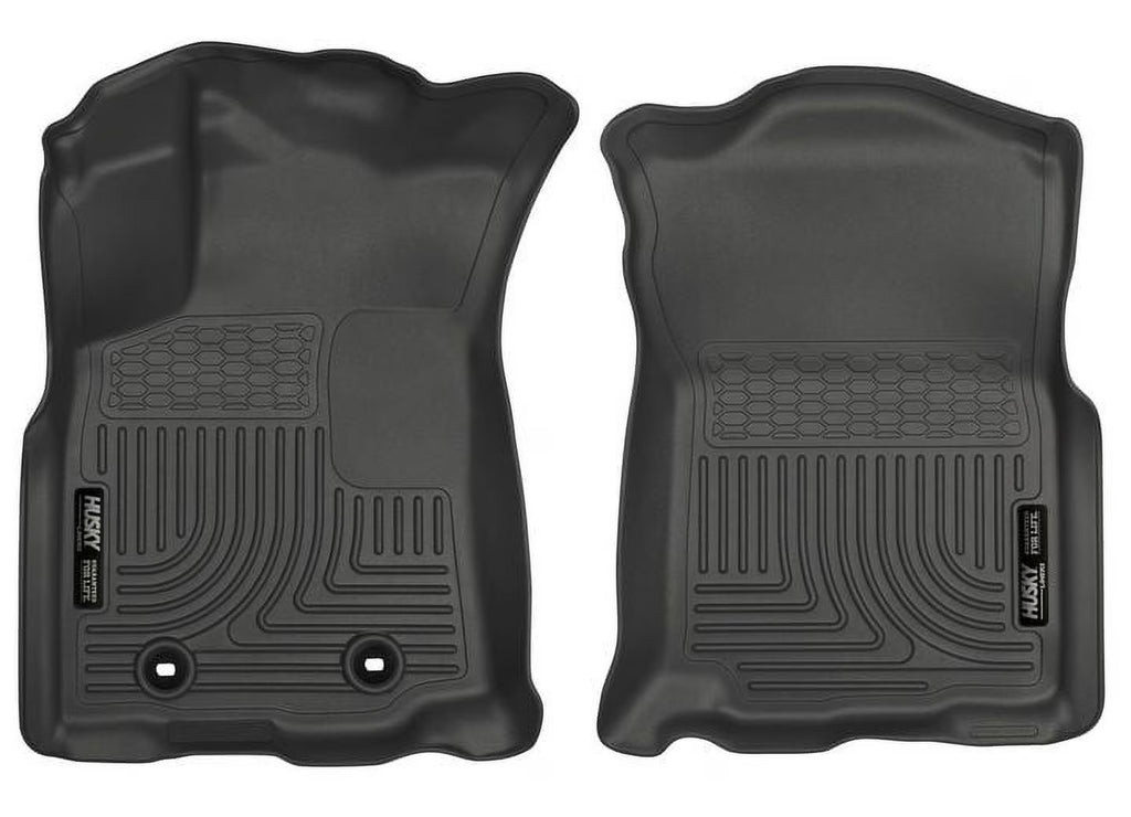 Black Front Row Floor Liners for 2016-2017 Toyota Tacoma A3379