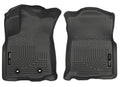 Black Front Row Floor Liners for 2016-2017 Toyota Tacoma A3379