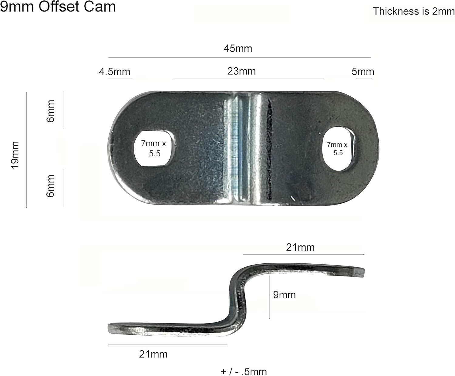 7/8 Inch RV Compartment Cam Locks Pack of 5 P899