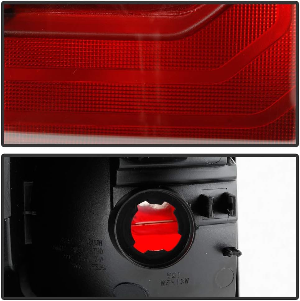 Black Bezel Tail Light Assembly for Toyota Tacoma Pickup S51338