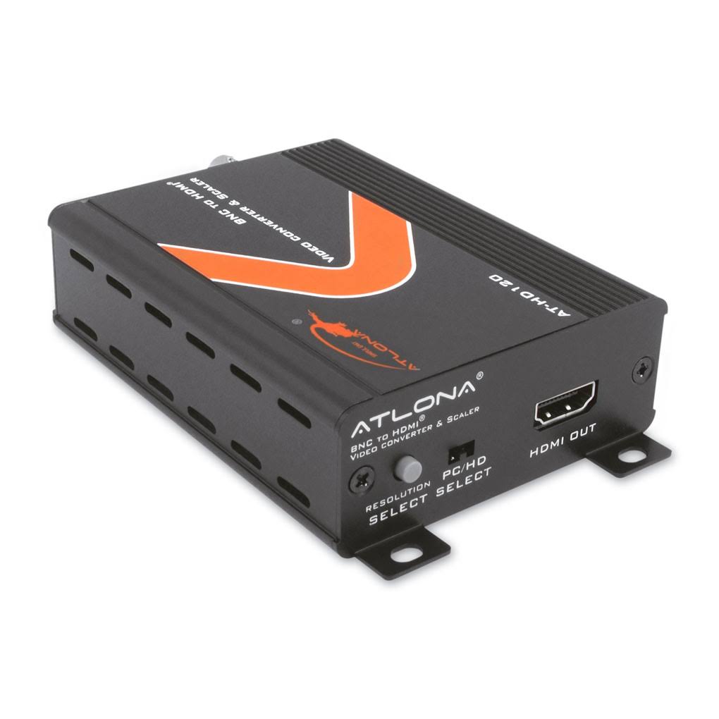 Composite Video & Stereo Audio to HDMI Video Format Converter / Scaler T690357
