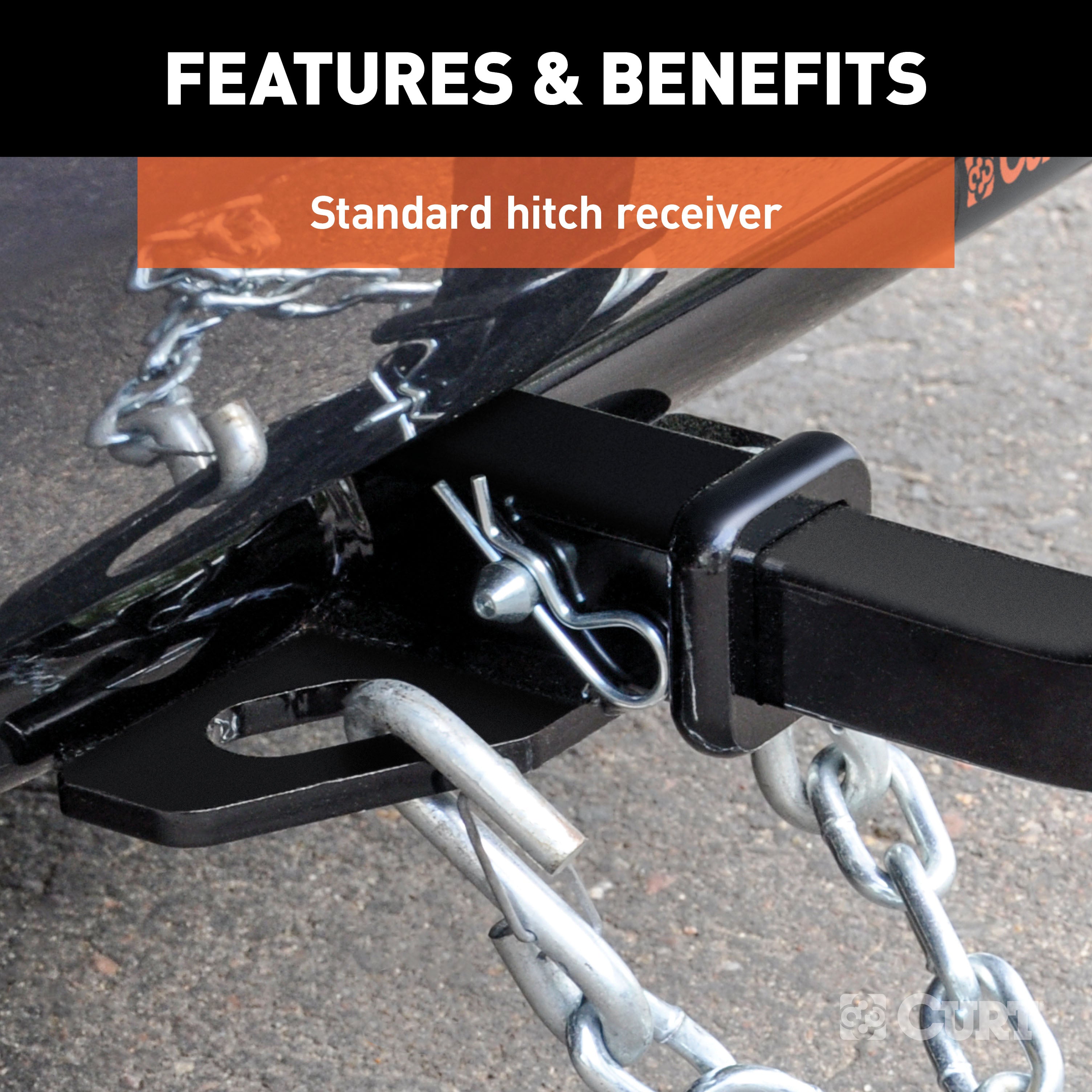 Class 1 Hitch with Ball Mount and Installation Hardware X1379