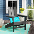 Black Plastic/Resin Adirondack Chair G506080