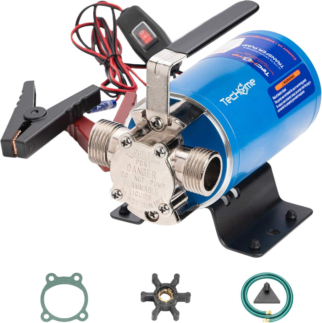 Water Transfer Pump, 115V 1/10HP 330GPH, Portable Electric Utility Pump, Pack of 2 T864
