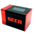 Red Satin Finish Magnetic Close Deck Box E352682