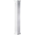 6 inchw x 120 Raised Panel Column with Tuscan Capital and Tuscan Base G249055