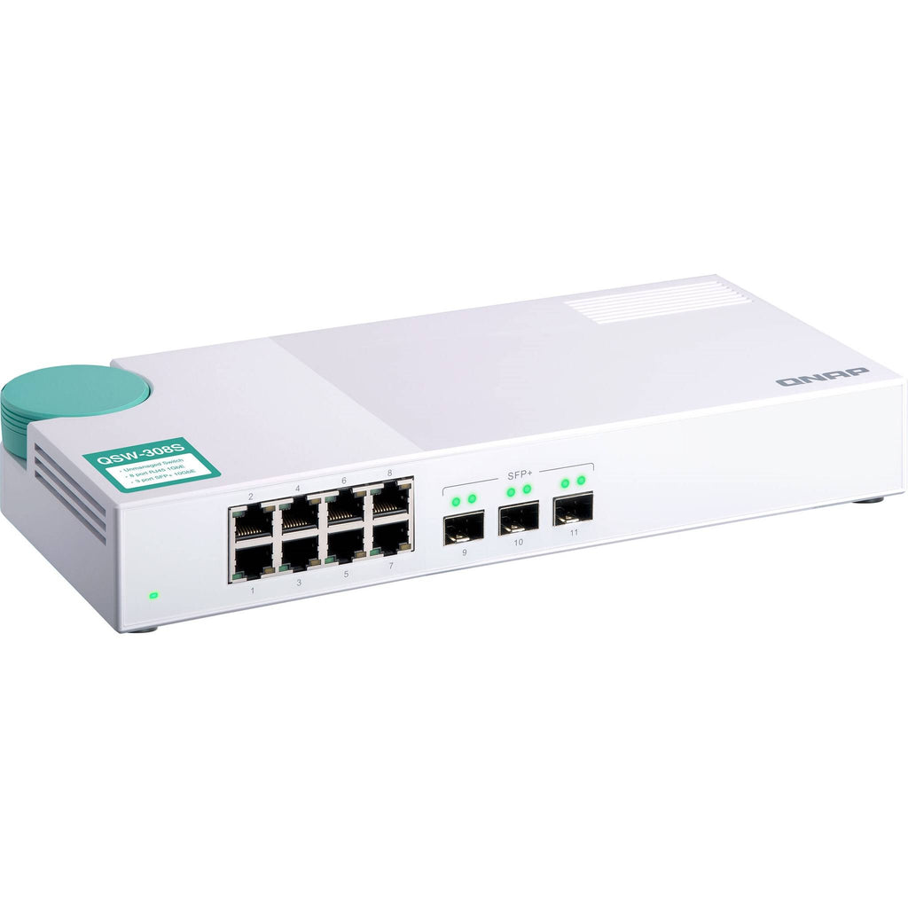 Unmanaged Switch with 3 10-Gigabit SFP+ Ports and 8 Ethernet Ports B631