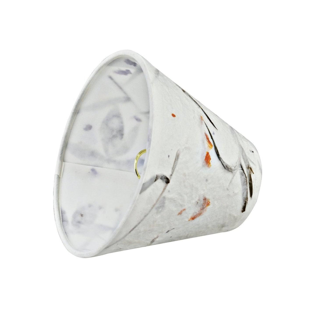 Small Hardback Empire Shape Chandelier Clip Set (9 Pack) in Off White N604578
