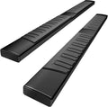 6 Inches Aluminum Black Side Steps Running Boards R216