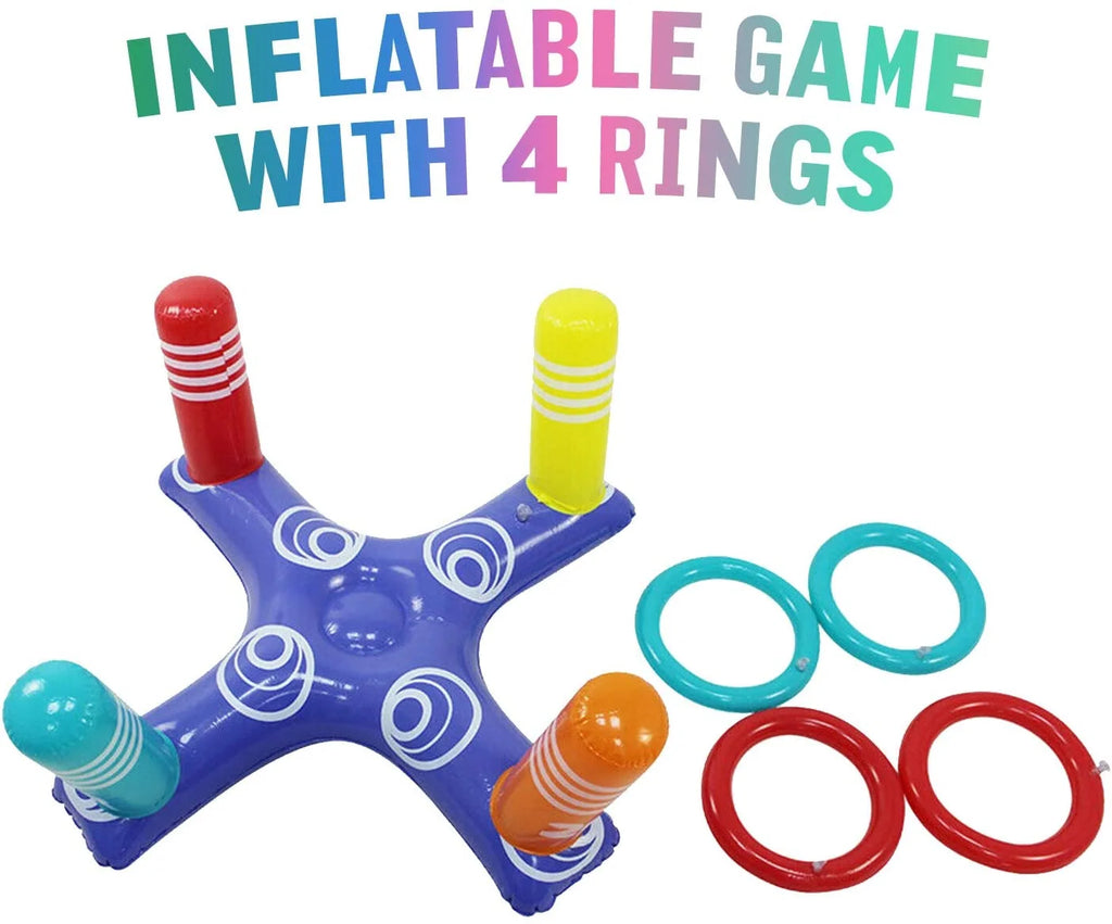 Pool Ring Toss Game with 4 Rings B2502