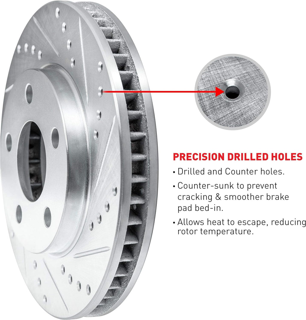 Semi Metallic Brake Pads and Rotors Kit M239
