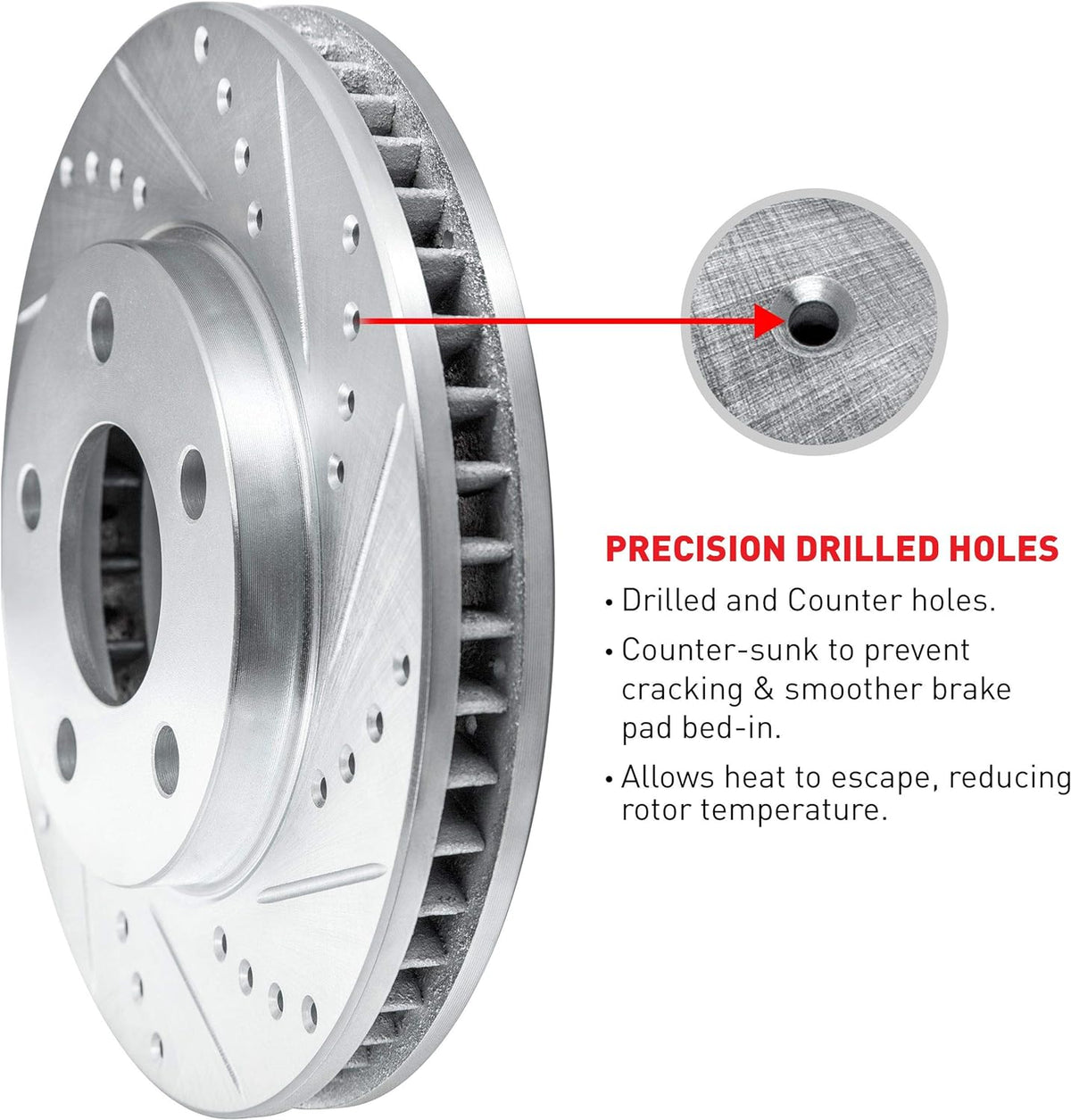 Semi Metallic Brake Pads and Rotors Kit M239