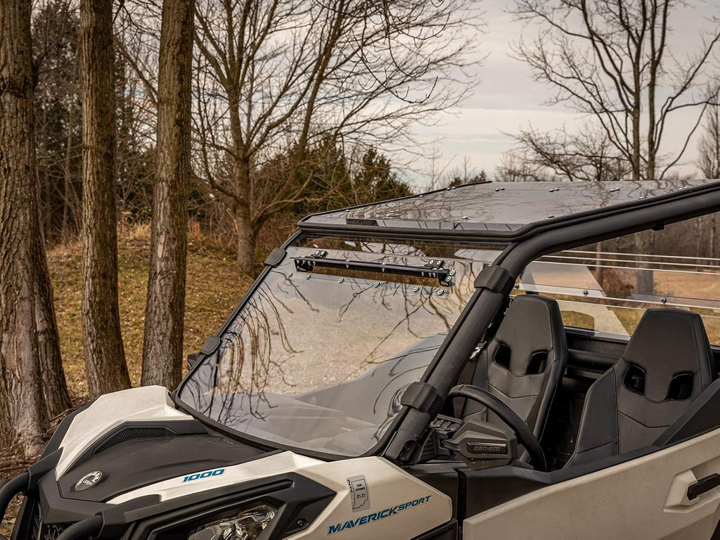 Vented Full Windshield, 1/4 Thick Polycarbonate J893058