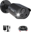 1080P Wire Free Rechargeable Battery Powered Camera with Solar Panel, 2-Way Audio, Pack of 2 Z728