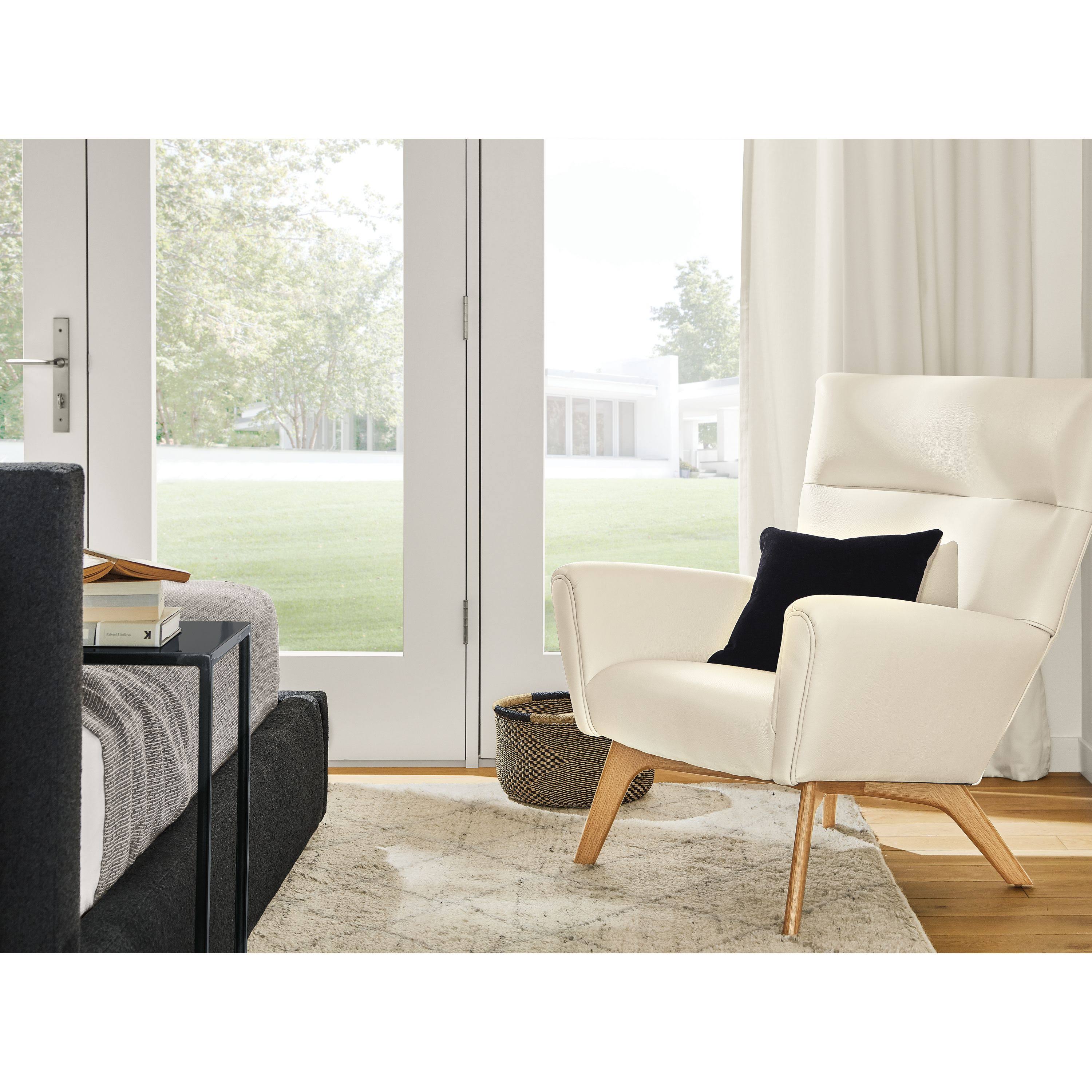 Modern Slim C-Shaped Table A571124