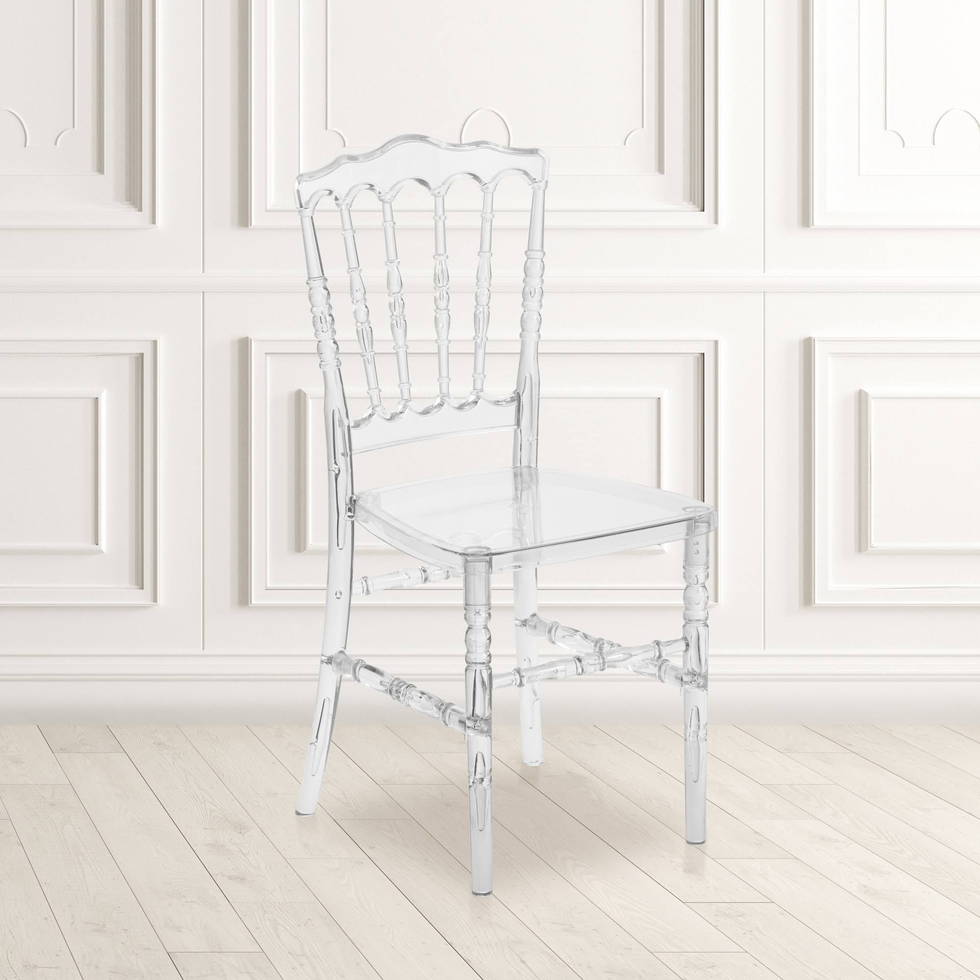 Clear Crystal Polycarbonate Chair X158