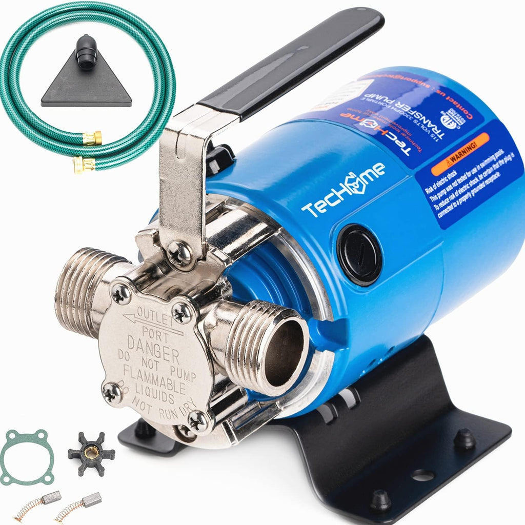 Water Transfer Pump, 115V 1/10HP 330GPH, Portable Electric Utility Pump, Pack of 2 T864