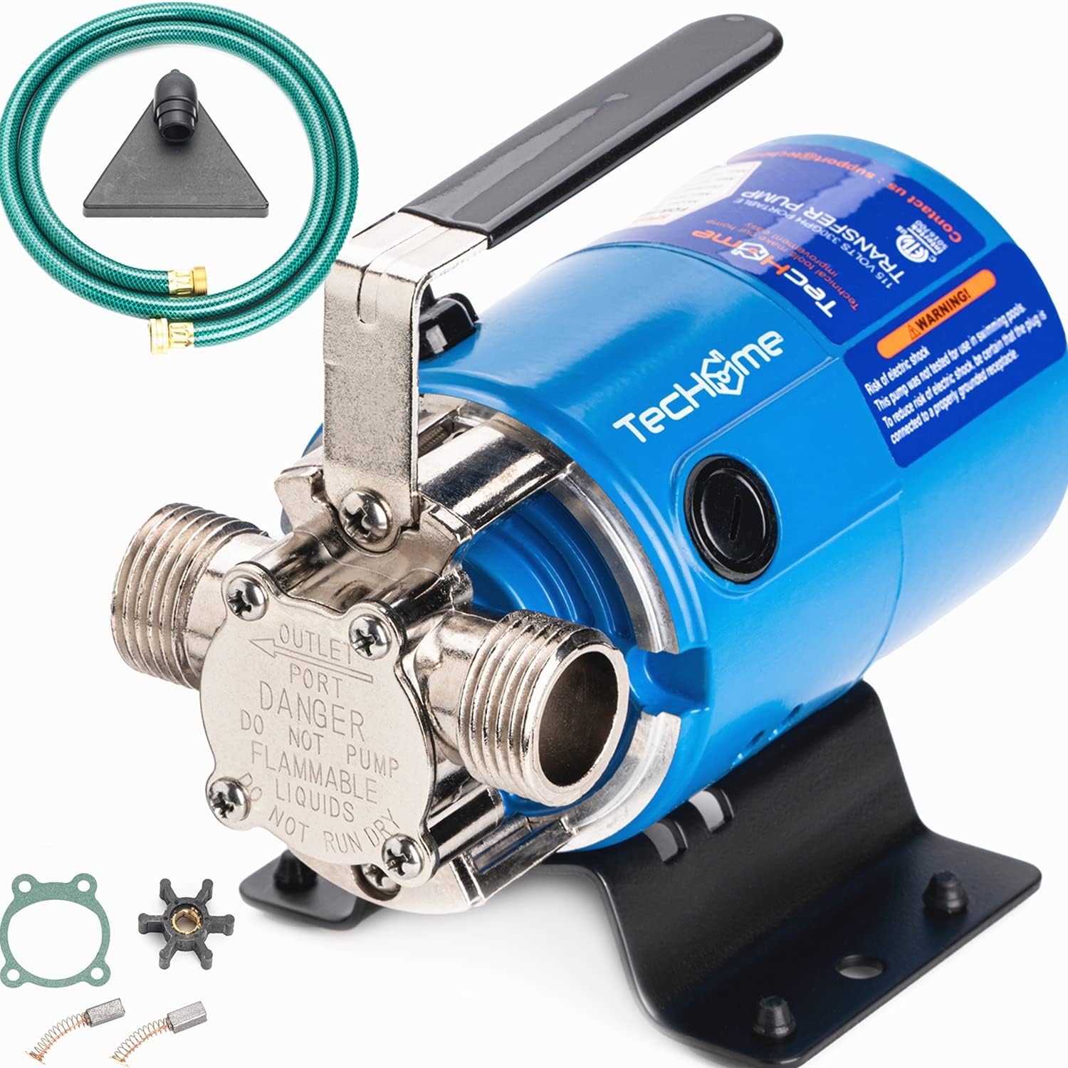 Water Transfer Pump, 115V 1/10HP 330GPH, Portable Electric Utility Pump, Pack of 2 T864