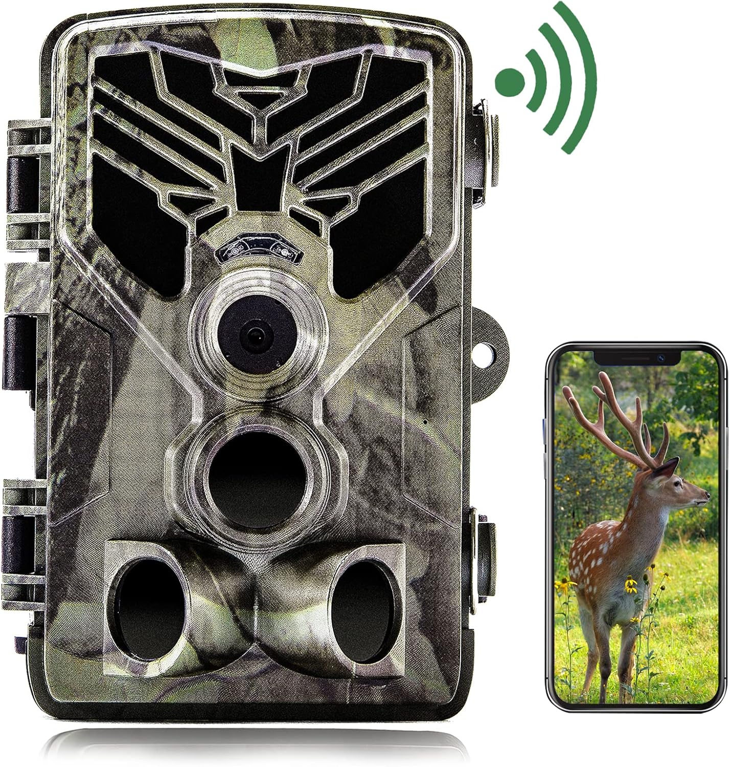 WiFi Trail Camera, 1520P 36MP Night Vision Motion Activated Waterproof Hunting Camera C6169