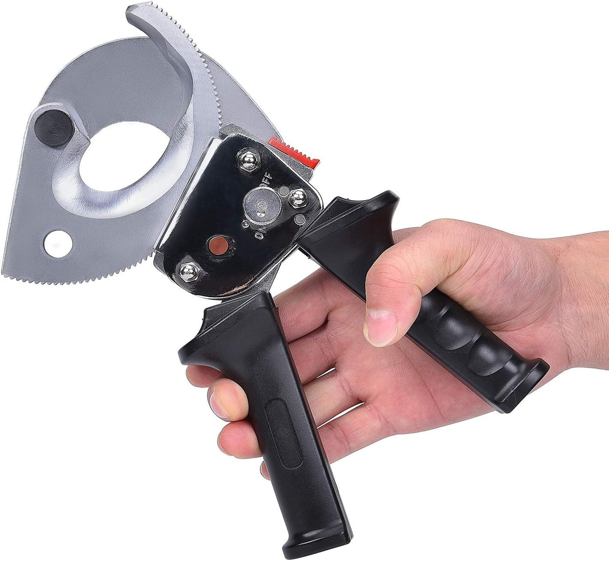 Ratchet Cable Wire Cutter, Steel Blades, 9.4Inch Pack of 2 U5232
