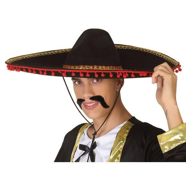 Black/White Mexican Hat F245570