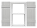 4 Board and Batten Joined Vinyl Shutters (1 Pair) - 14 x 39 Paintable H10565