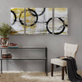 Yellow Gel Coated Canvas (Set of 3) O855438