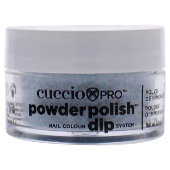 Light Blue Glitter Nail Powder, 0.5 oz S2246