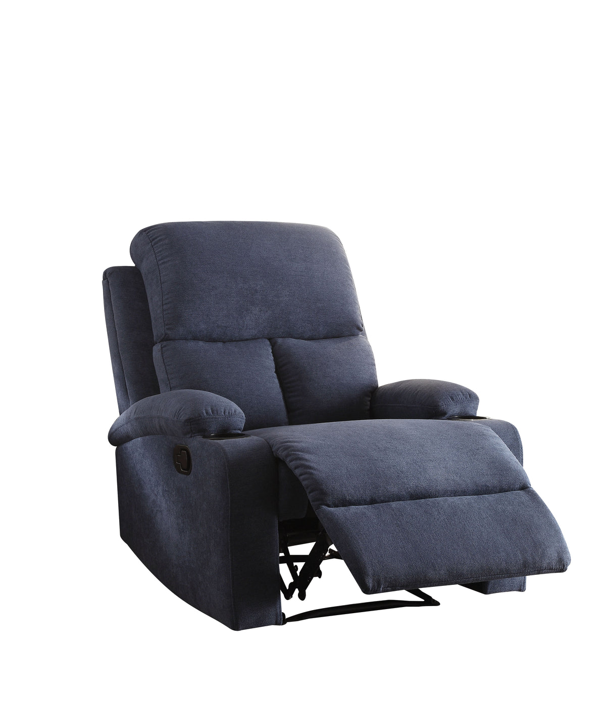 Blue Velvet Recliner Y9124