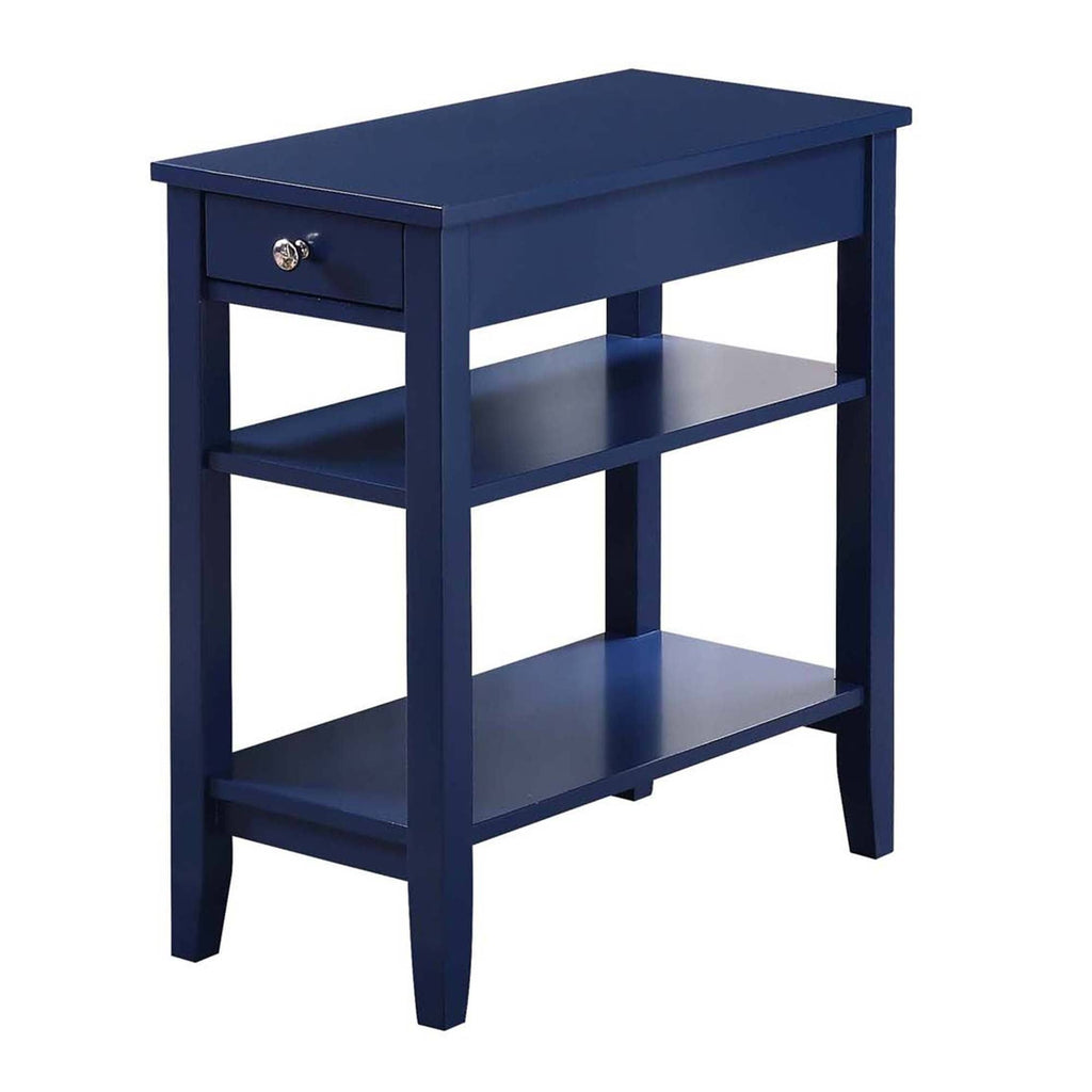 Three Tier End Table with Drawer Z967784