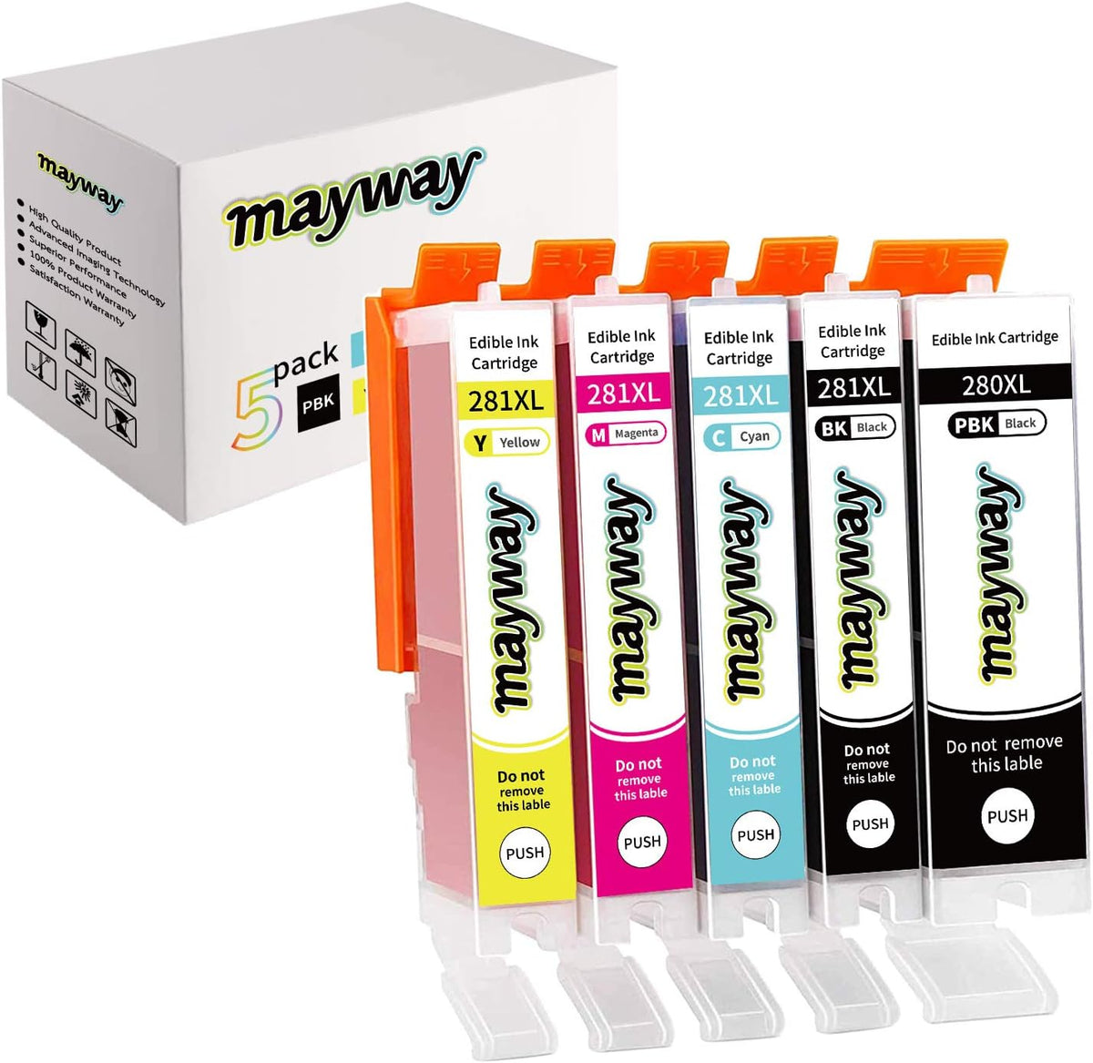 Ink Cartridges 5 Pack No Photo Blue G451