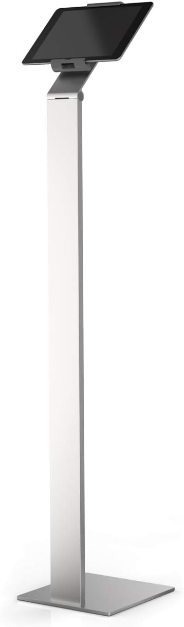 Silver/Charcoal Tablet Floor Stand 47.5 Inches Tall S36030