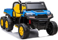 2 Seater 12V 4WD Battery Powered Ride On Truck with Remote Control J12975