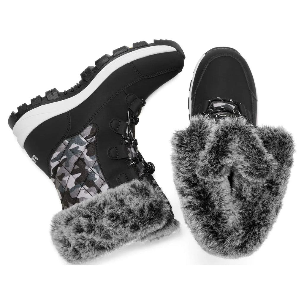 Waterproof Mid Calf Women's Snow Boots C4686