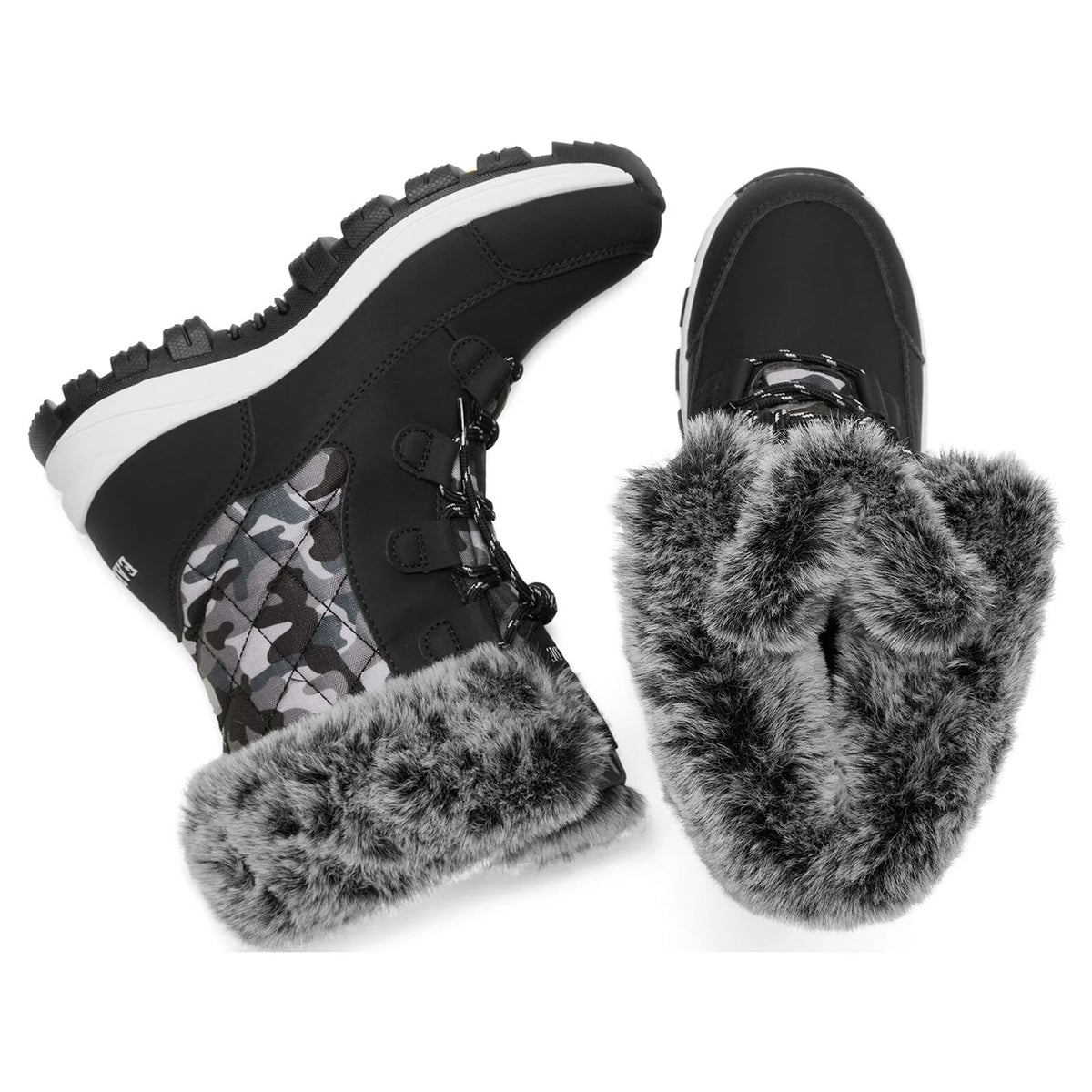 Waterproof Mid Calf Women's Snow Boots C4686
