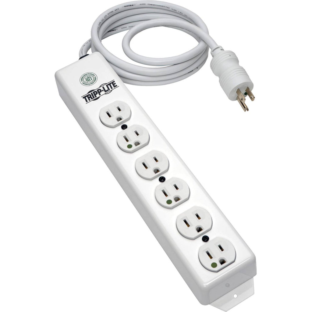 6-Outlet Medical Power Strip 15ft Cord V663
